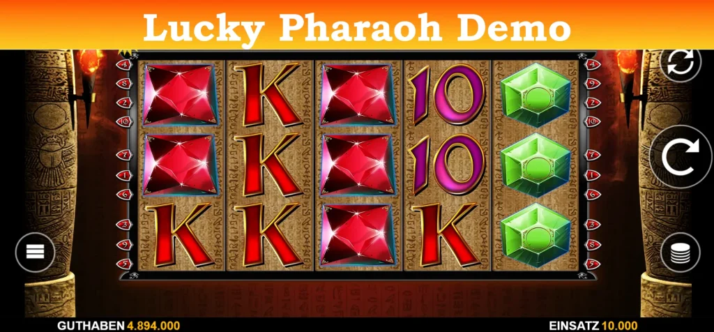 lucky pharaoh demo