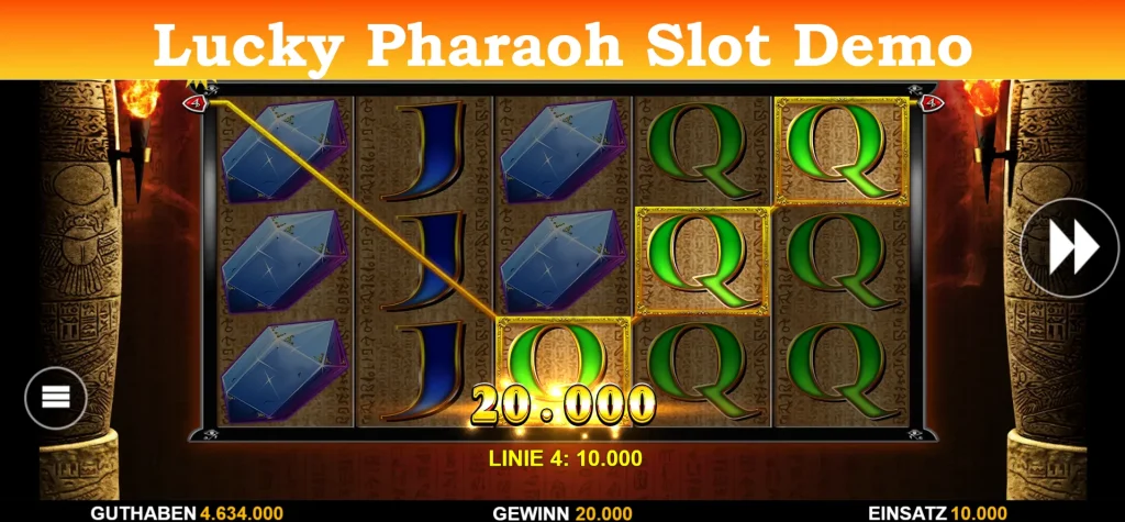 lucky pharaoh slot demo