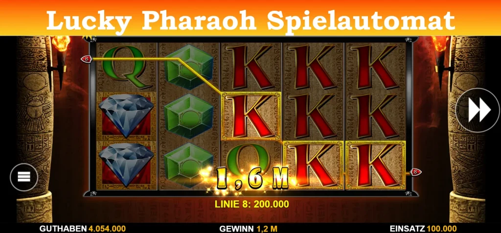 lucky pharaoh spielautomat