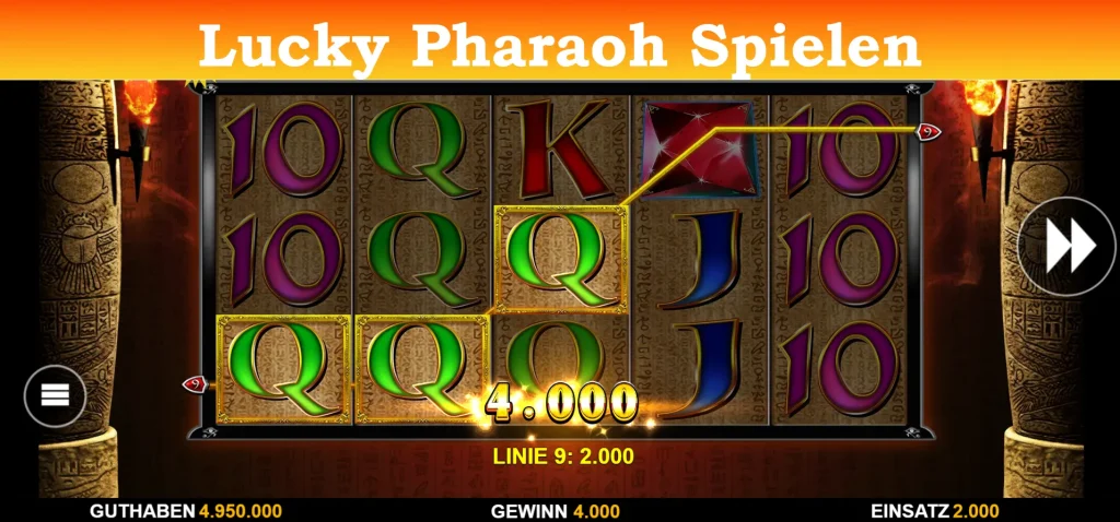 lucky pharaoh spielen
