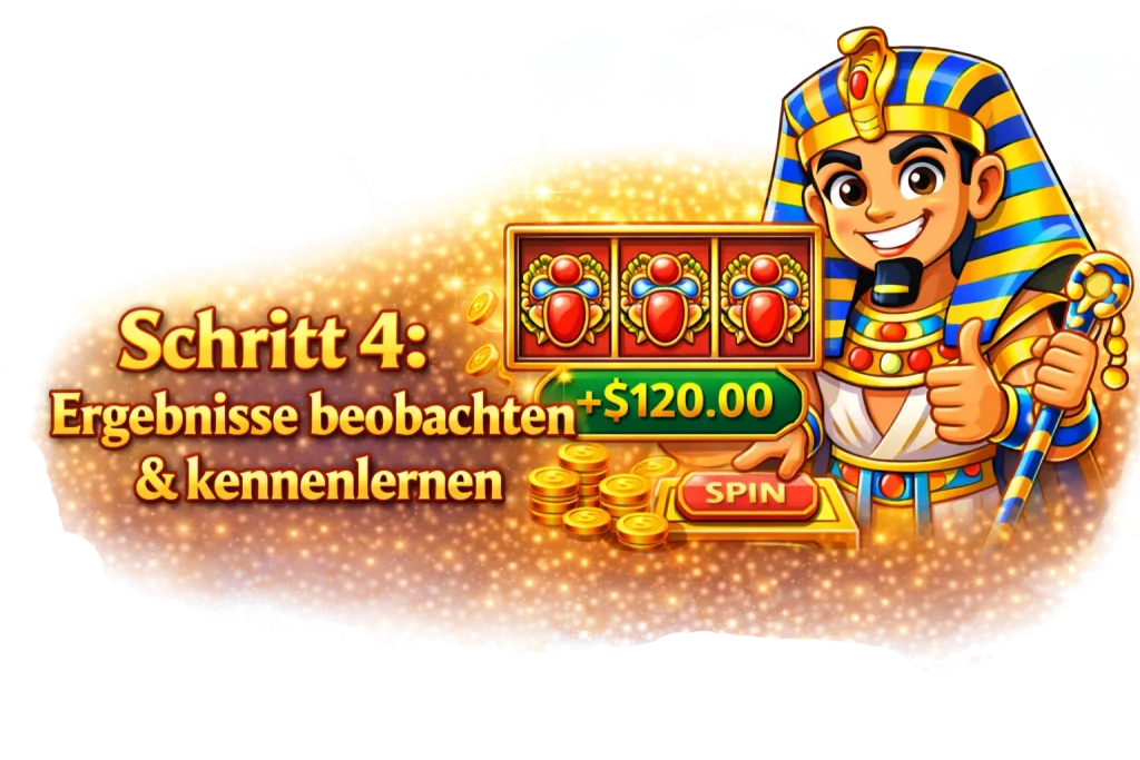 Schritt 4 Ergebnisse beobachten kennenlernen